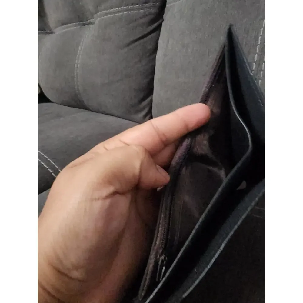 Leather Wallet Card Holderfor Men